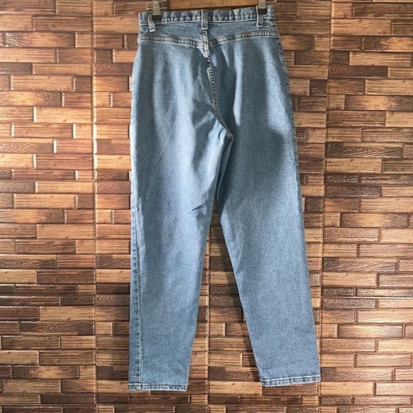 Vintage 1970 Womens French Dressing Mom Light Blue Jeans size 6P - Picture 3 of 13